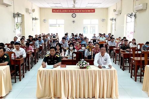 An Phú bồi dưỡng kiến thức quốc phòng và an ninh đối tượng 4