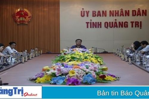 Đoàn công tác Chính phủ họp xử lý các kiến nghị của UBND tỉnh Quảng Trị