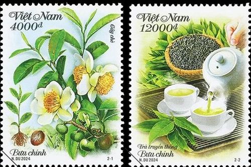 Phát hành bộ tem 'Cây chè'