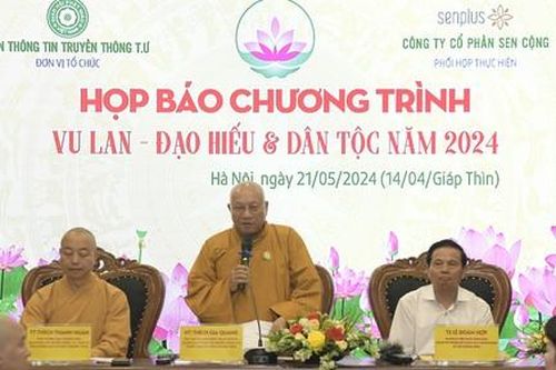 Chương trình Vu lan 'Đạo hiếu & Dân tộc năm 2024' sẽ diễn ra tại Nhà hát Lớn - Hà Nội