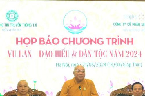 'Chương trình Vu lan - Đạo hiếu & Dân tộc năm 2024' diễn ra tại Hà Nội