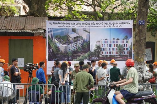 Hà Nội: Cưỡng chế thu hồi 1.200m2 'đất vàng' quận Hoàn Kiếm làm trường học