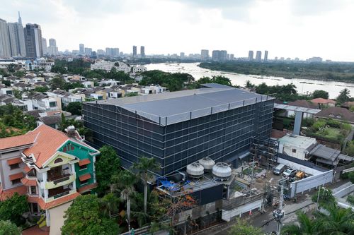 Cận cảnh công trình xây dựng sai phép hơn 1.000 m2 ở TP Thủ Đức