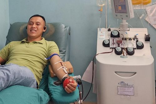 Cán bộ Công an Đà Nẵng, Quảng Nam hiến tiểu cầu, hiến máu cứu người bệnh