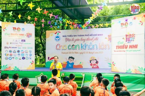 Nhiều hoạt động cho trẻ tại Lễ hội Thiếu nhi TPHCM 2024