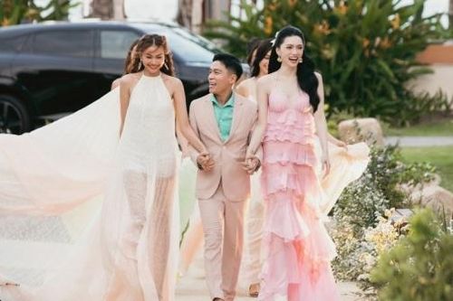 Siêu mẫu Thanh Hằng, Hoa hậu Hương Giang gợi cảm trong BST thời trang Hè