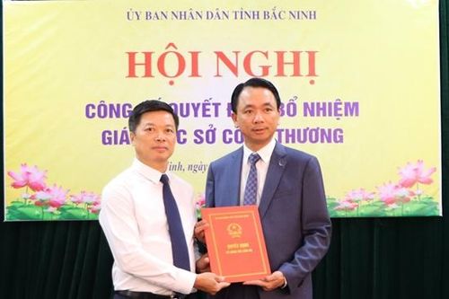 Công bố quyết định bổ nhiệm Giám đốc Sở Công Thương Bắc Ninh