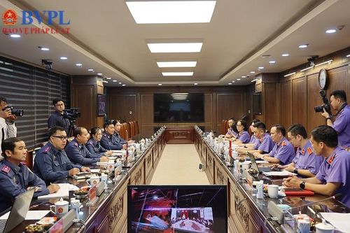 Tạp chí Kiểm sát Tọa đàm với Văn phòng VKSND tối cao Lào