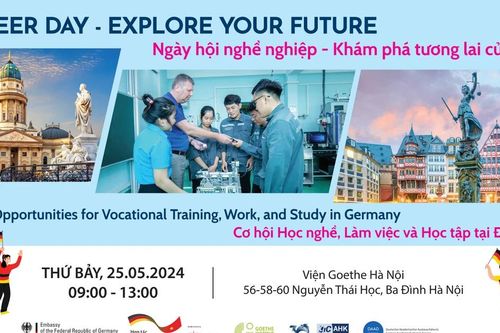 Chương trình Ngày hội việc làm giới thiệu cơ hội nghề nghiệp và học tập tại Đức