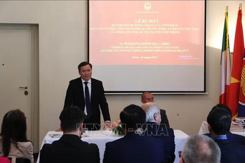 Lễ ra mắt bản dịch tiếng Italy cuốn sách của Tổng Bí thư Nguyễn Phú Trọng