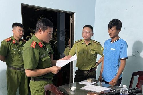 Xử lý đối tượng đi săn trái phép bị bẫy ảnh phát hiện