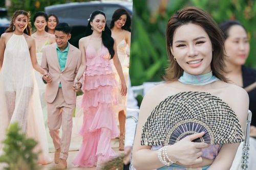 Adrian Anh Tuấn kể câu chuyện hoa lá trong BST 'Ngân nga'