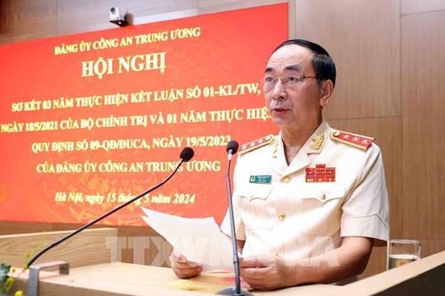 Thượng tướng Trần Quốc Tỏ được giao điều hành hoạt động Bộ Công an