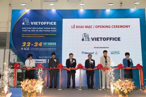 Hơn 150 gian hàng quy tụ tại Triển lãm VietOffice 2024