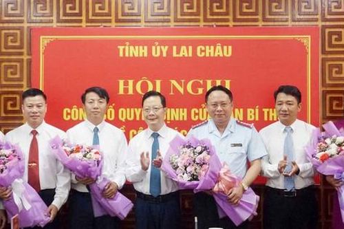 Ban Bí thư chuẩn y Phó Chủ nhiệm, Ủy viên Ủy ban Kiểm tra Tỉnh ủy Lai Châu