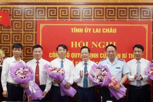 Lai Châu: Công bố quyết định của Ban Bí thư về công tác cán bộ