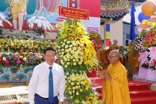 Bến Tre: Ban Trị sự GHPGVN tỉnh tổ chức Đại lễ Phật đản tại chùa Viên Minh