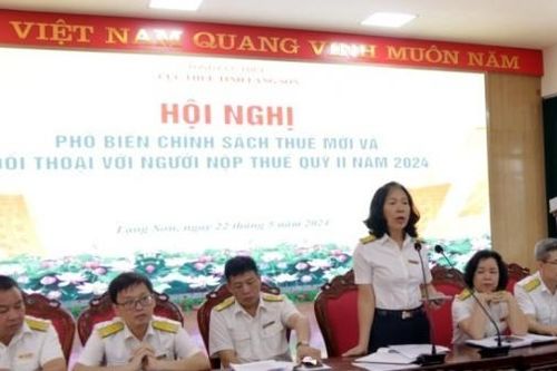 Cục Thuế Lạng Sơn tổ chức đối thoại chính sách thuế với hơn 200 doanh nghiệp