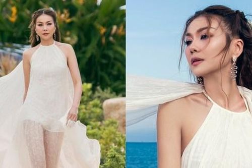 Thanh Hằng giữ phong độ 'chị đại làng mẫu', diễn kết show Adrian Anh Tuấn