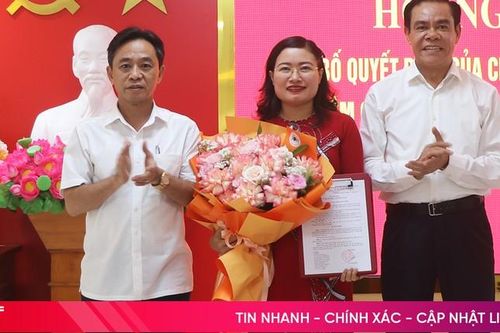 Công bố quyết định bổ nhiệm Giám đốc Sở GD&ĐT Hà Tĩnh