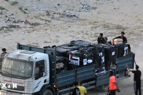 Liên hợp quốc sử dụng tuyến đường nhân đạo mới đưa hàng cứu trợ tới Gaza