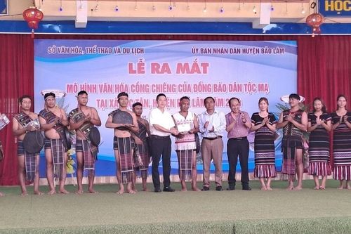 Lâm Đồng: Ra mắt mô hình văn hóa cồng chiêng phục vụ du lịch đồng bào Mạ