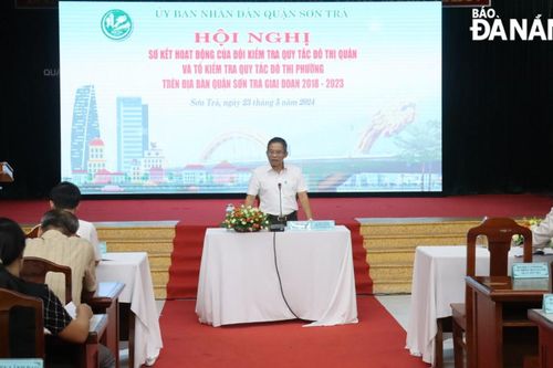 Kiểm tra quy tắc đô thị cấp quận - phường được tinh gọn, hoạt động hiệu quả