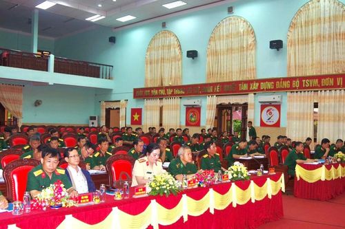 Bộ Chỉ huy Quân sự tỉnh sơ kết Cuộc vận động 50