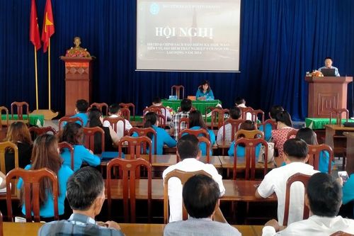 Kbang truyền thông, tư vấn về chính sách BHXH cho đoàn viên, người lao động