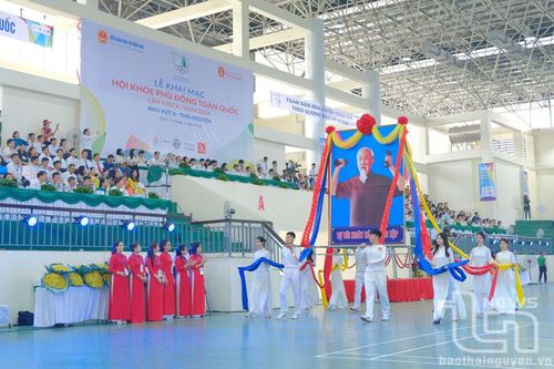 Khai mạc Hội khỏe Phù Đổng toàn quốc lần thứ X - khu vực 2 tại Thái Nguyên