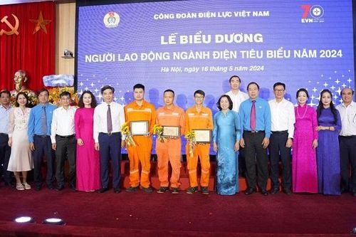 EVNGENCO3: 3 cá nhân được vinh danh 'Người lao động ngành Điện tiêu biểu'