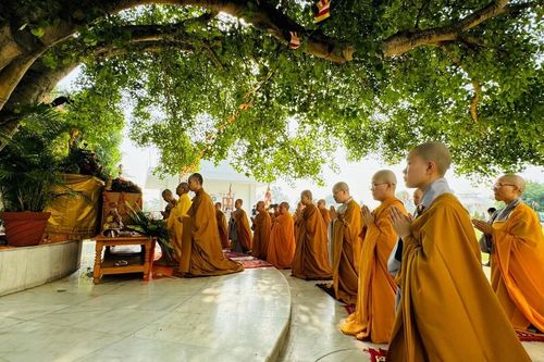 Tăng, Ni sinh Việt Nam du học ở Ấn Độ tổ chức khóa lễ Phật đản và An cư kiết hạ