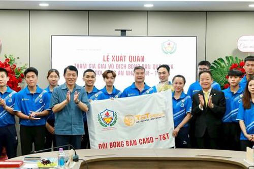 T&T Group hợp tác với Hiệp hội Thể thao Công an nhân dân phát triển bóng bàn thành tích cao
