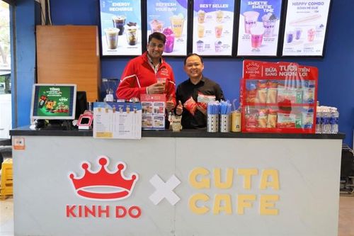Kinh Đô và chuỗi cà phê Guta hợp tác mang đến combo bánh và nước hoàn hảo
