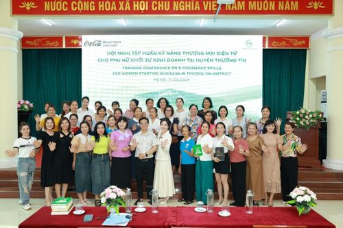 Coca-Cola Việt Nam tiếp tục nỗ lực trao quyền cho phụ nữ