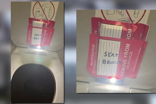 Tranh cãi về vụ quay lén trong toilet máy bay