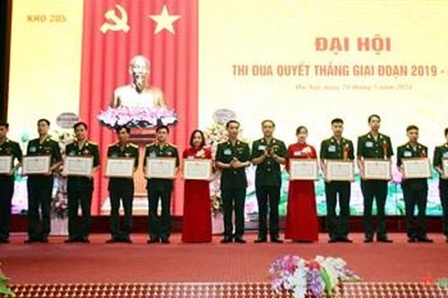 Kho 205 đột phá trong thực hiện các nội dung thi đua