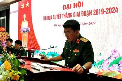 Viện Thiết kế tàu quân sự tổ chức Đại hội Thi đua Quyết thắng giai đoạn 2019-2024