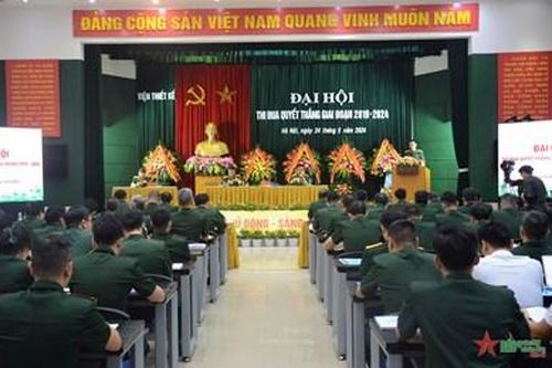 Viện Thiết kế, Tổng cục Hậu cần: Đẩy mạnh thực hiện các khâu đột phá trong Phong trào Thi đua Quyết thắng