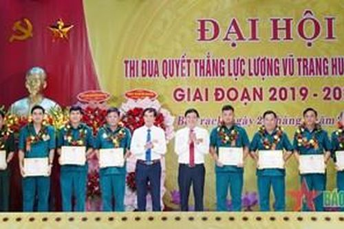 Lực lượng vũ trang huyện Bố Trạch (tỉnh Quảng Bình): Tập trung đột phá các mục tiêu