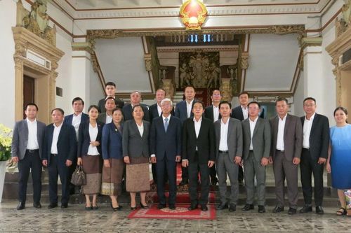 Lãnh đạo TPHCM tiếp đoàn lãnh đạo tỉnh Houaphanh, Lào