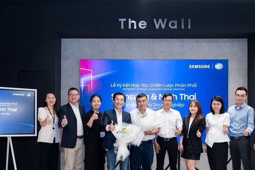 Samsung hợp tác cùng Minh Thái phân phối màn hình TV dành cho doanh nghiệp