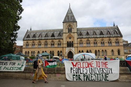 Sinh viên Đại học Oxford bị bắt giữ trong cuộc biểu tình ủng hộ Palestine