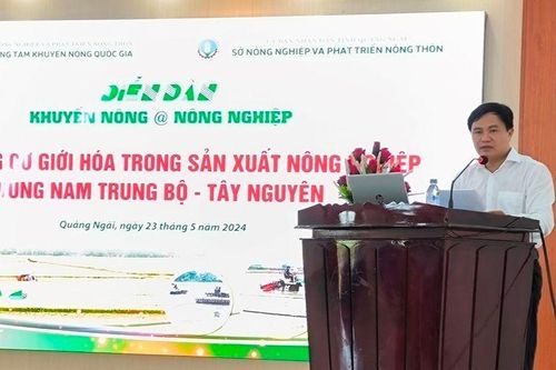 Cơ giới hóa trong sản xuất góp phần tăng trưởng ngành nông nghiệp