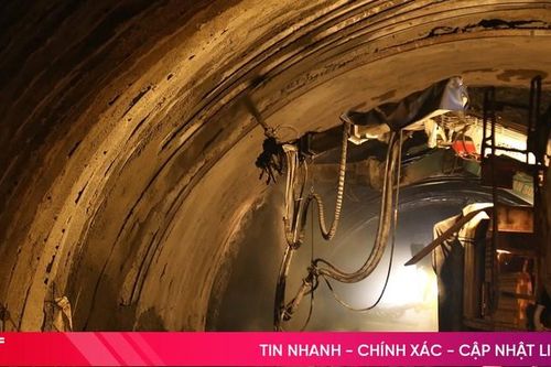 Thi công hầm xuyên núi duy nhất trên cao tốc Bắc – Nam qua Hà Tĩnh