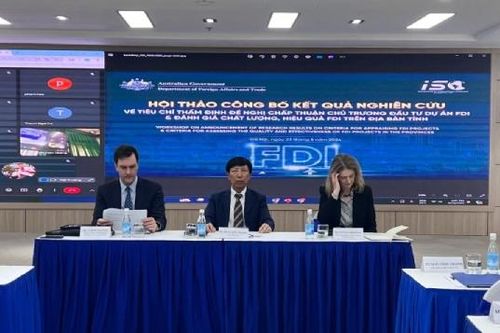 Công bố bộ tiêu chí thẩm định và giám sát dự án FDI