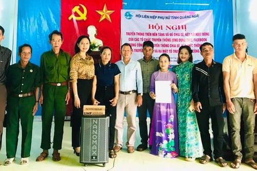 Quảng Ngãi: Ra mắt 11 Tổ truyền thông cộng đồng