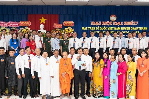 Ông Phan Thành Phương đắc cử Chủ tịch UBMTTQVN huyện Châu Thành, nhiệm kỳ 2024 – 2029