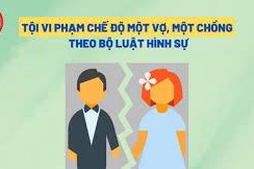 Tội danh vi phạm chế độ một vợ một chồng