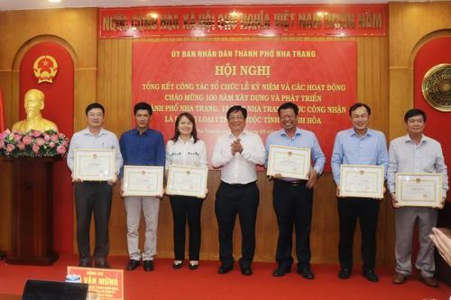 Tổng kết công tác tổ chức Lễ kỷ niệm và các hoạt động chào mừng 100 năm xây dựng và phát triển TP. Nha Trang